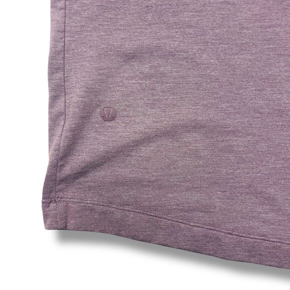 Lululemon Shirt Mens L Purple Polo - Picture 4 of 6